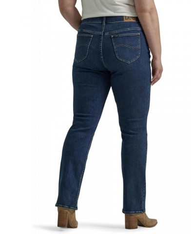 Women's Size Ultra Lux Comfort with Flex Motion Straight Leg Jean, Greet The Day, 16 Plus Petite $20.65 Jeans