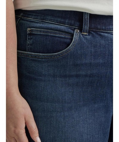 Women's Size Ultra Lux Comfort with Flex Motion Straight Leg Jean, Greet The Day, 16 Plus Petite $20.65 Jeans