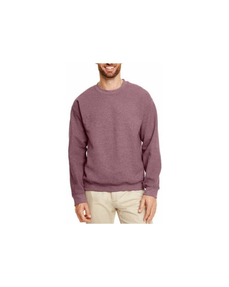 Men's Fleece Crewneck Sweatshirt, Style G18000, Multipack Heather Sport Dark Maroon $8.92 Sweatshirts