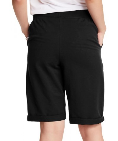 Women's French Terry Bermuda Short Black $11.61 Shorts