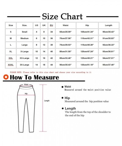 Capri Pants Women Casual Summer Elastic High Waist Linen Pants Loose Wide Leg Cargo Pants Crop Trouser with Pockets B1white $...