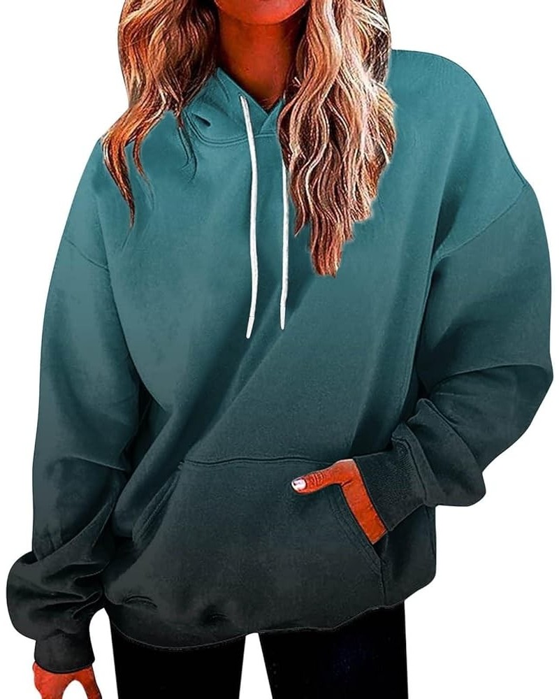 Oversized Hoodies For Women,2024 Spring Trendy Tie Dye Pullover Drawstring Graphic Hoodies,Casual Long Sleeve Y2K Hoodies A-m...