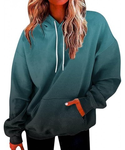 Oversized Hoodies For Women,2024 Spring Trendy Tie Dye Pullover Drawstring Graphic Hoodies,Casual Long Sleeve Y2K Hoodies A-m...