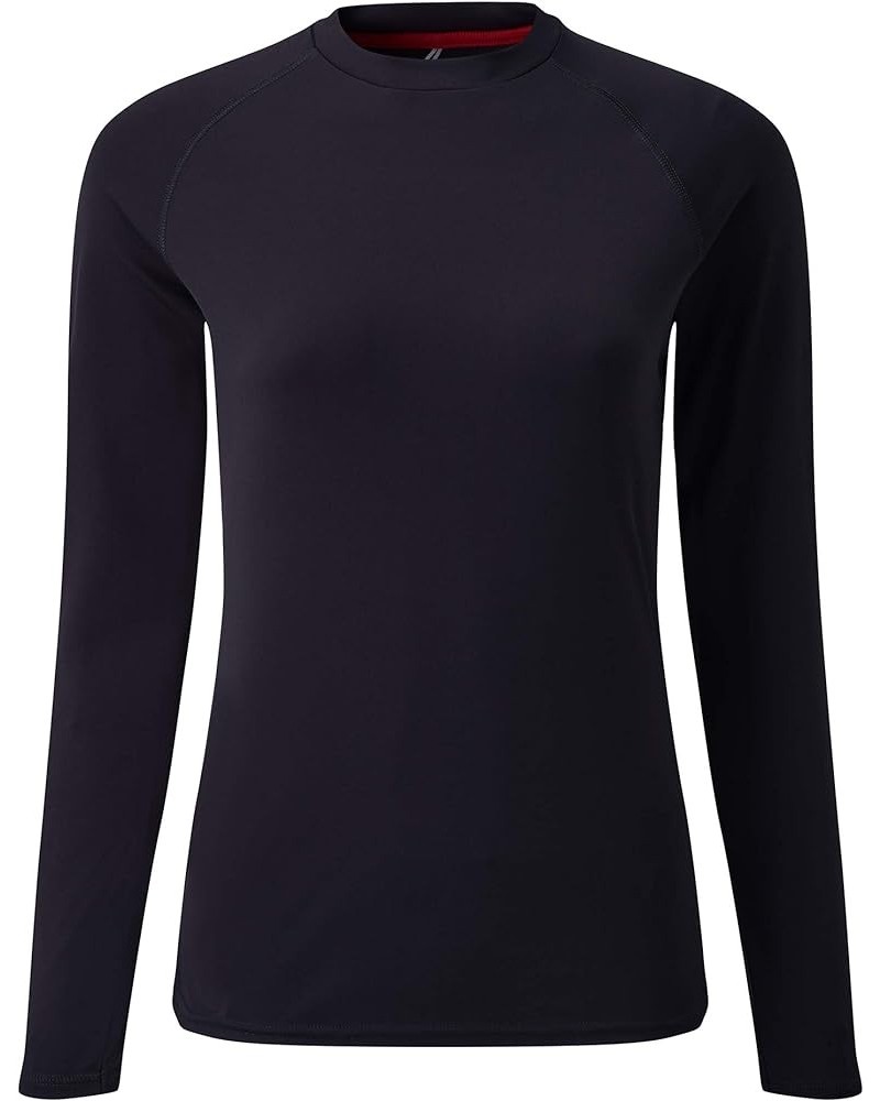 Womens UV Tec Long Sleeve T-Shirt - 50+ UV Sun Protection - Ideal for Sailing, Watersports or Casual Wear 10 Navy $22.48 Others