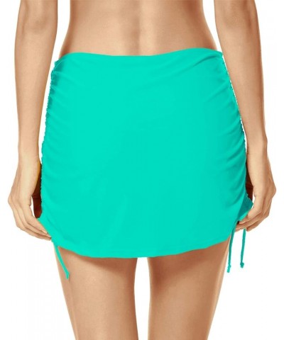 Women Skirted Swim Bottoms Swimming Bikini Skirt Slimming Chlorine Resistant Beachwear Green $14.30 Swimsuits