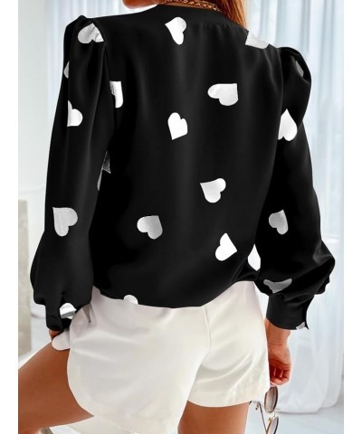 Women's Business Casual Tops Summer Long Sleeve Silk Button Down Shirts V Neck Chiffon Blouses… X-black $16.72 Blouses