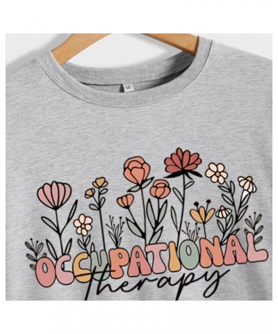 Occupational Therapy Sweatshirt for Women Therapist Shirts Casual Long Sleeves Novelty Gift OT Shirt Funny Top 14 $12.38 Hood...