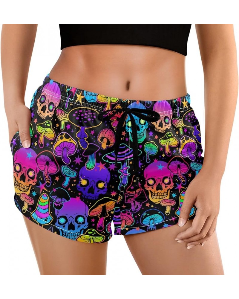 Women's Beach Shorts with Pockets Swim Trunks Board Shorts Swim Shorts Quick Dry Swimwear for Beach Multicoloured26 $11.00 Sw...