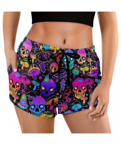 Women's Beach Shorts with Pockets Swim Trunks Board Shorts Swim Shorts Quick Dry Swimwear for Beach Multicoloured26 $11.00 Sw...