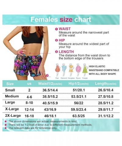 Women's Beach Shorts with Pockets Swim Trunks Board Shorts Swim Shorts Quick Dry Swimwear for Beach Multicoloured26 $11.00 Sw...