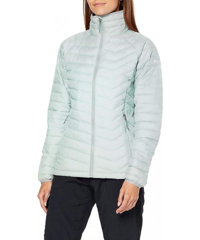 Women's Powder Lite Jacket Cirrus Grey Sparkler Print $46.03 Jackets