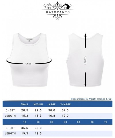 Women Sleeveless Camisole Crop Tank Top Racerback High Halter Neck Classic Shirt 911-true Navy $10.17 Activewear