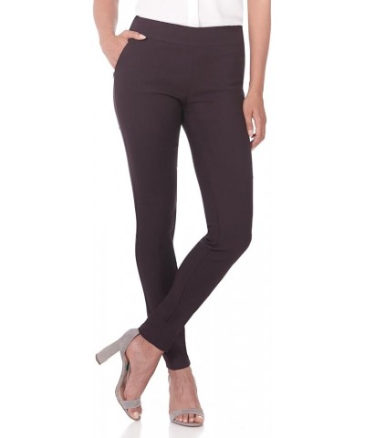 Women's Ease into Comfort Modern Stretch Skinny Pant with Tummy Control Cassis $25.49 Suits