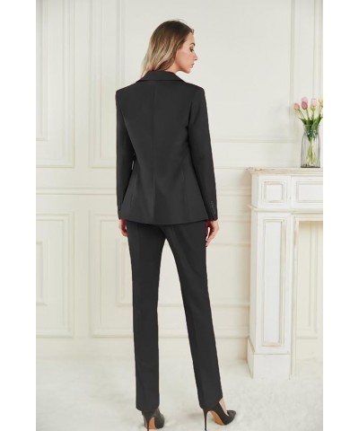 Blazer and Pants Set Women 2 Piece Tuxedo Suit Office Business Women Pant Suits Teal $35.11 Suits