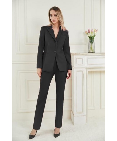 Blazer and Pants Set Women 2 Piece Tuxedo Suit Office Business Women Pant Suits Teal $35.11 Suits