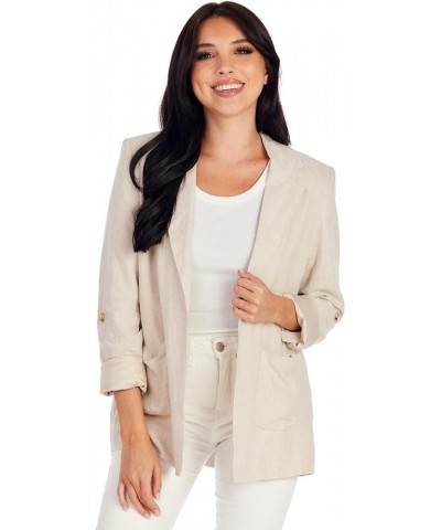 Women's Lyra Blazer Tan $28.55 Blazers