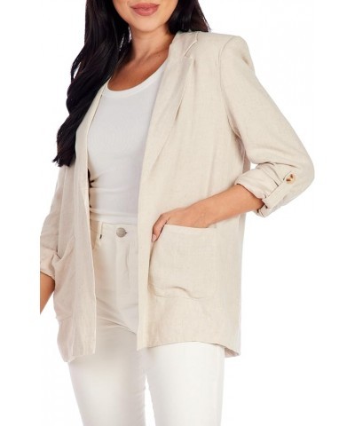 Women's Lyra Blazer Tan $28.55 Blazers