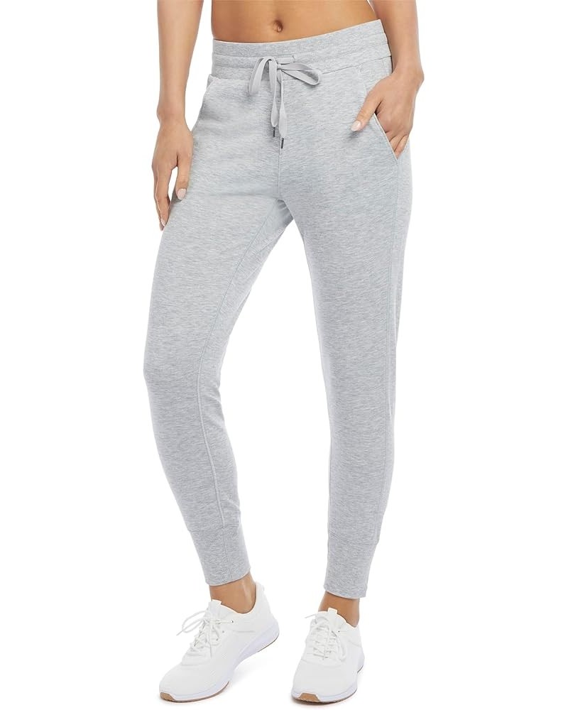 Women's Soft Touch Jogger Pant Light Heather Grey $12.48 Activewear