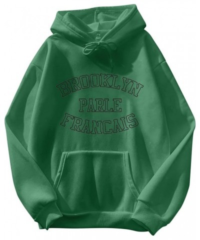 Cute Hoodies for Girls 10-12 Years Old Women Sweater Casual Pocket Drawstring Long-Sleeved Hoodie Cat Print Z102-green $8.67 ...