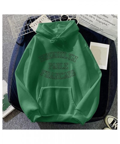 Cute Hoodies for Girls 10-12 Years Old Women Sweater Casual Pocket Drawstring Long-Sleeved Hoodie Cat Print Z102-green $8.67 ...