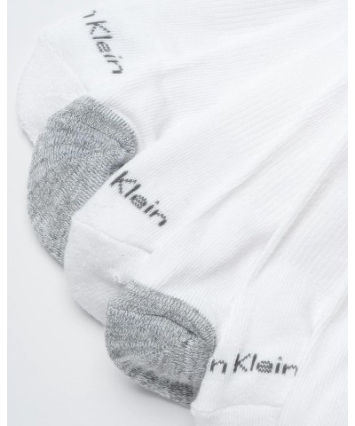 Women’s Socks – Cushion No Show Socks (6 Pack) White/Grey Tip $16.82 Socks