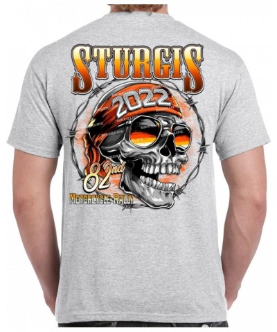 2022 Sturgis Motorcycle Rally 82nd Anniversary Stay Rad T-Shirt Regular Royal Blue $10.79 Tops