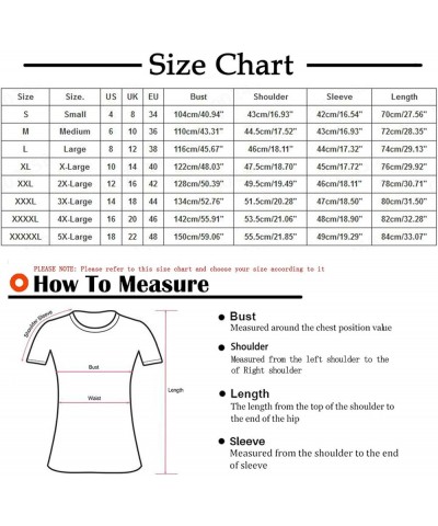 Easter Shirts for Women Funny Easter Bunny Shirt 3/4 Length Sleeve Womens Tops Crewneck T Shirts Plus Size Tops A16 Red $4.84...