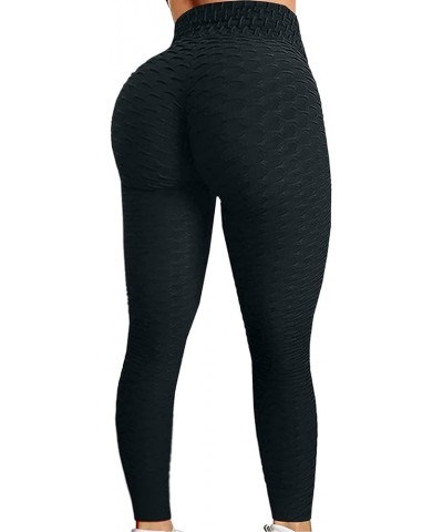 Womens High Waist Workout Leggings Butt Lifting Yoga Pants Anti Cellulite Running Slimming Booty Leggings Gym Athletic Tights...