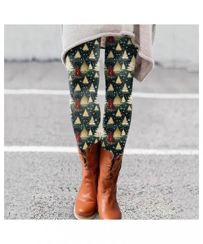 Women's Christmas Leggings High Waisted Black of Friday Deal Fleece Lined Full Length Micro Elastic Soft Plus Size Ag-i $6.10...