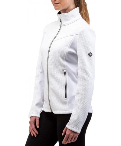 Womens Encore Full Zip Sweater White $47.74 Jackets