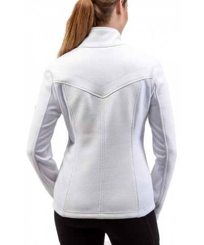 Womens Encore Full Zip Sweater White $47.74 Jackets