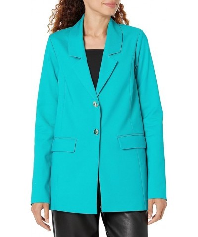 Women's Ezra Blazer Teal Suiting $12.67 Blazers