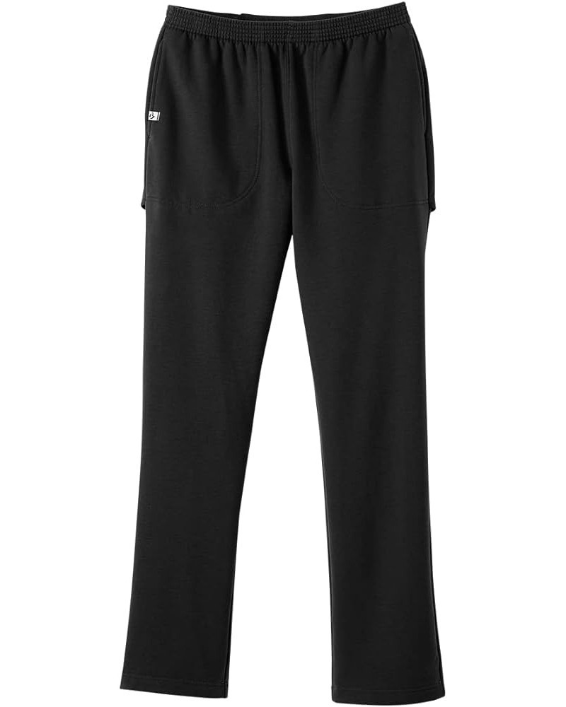 Women’s Petite Open Back Fleece Pant Black $20.23 Pants