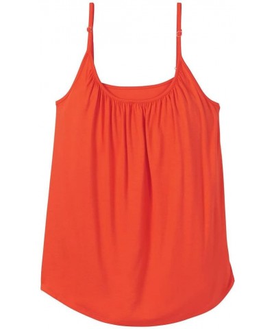 Masseys Draped Cami Fiesta Red $8.54 Tanks