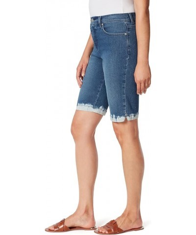 Women's Amanda High Rise Bermuda Short Petite Capitol - Bleach Dip Hem $18.49 Shorts