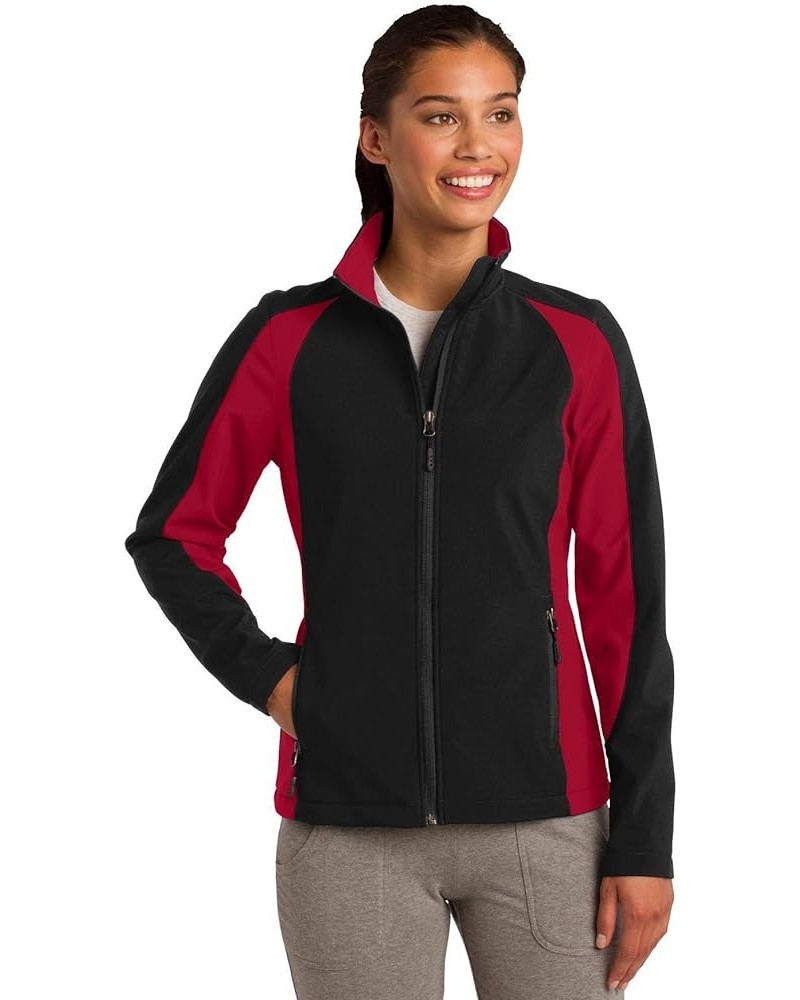 Soft Shell Jacket (LST970) Black/ True Red $24.03 Jackets