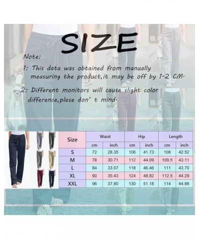 Wide Leg Pants for Women High Waisted Stretch Casual Pants Baggy Stretchy Comfy Trousers with Pockets Dark Gray $6.22 Pants