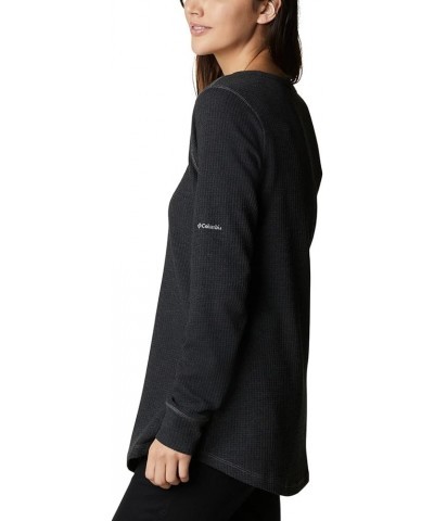 Women's Pine Peak Long Sleeve Tunic Thermal Black Heather $16.66 Underwear