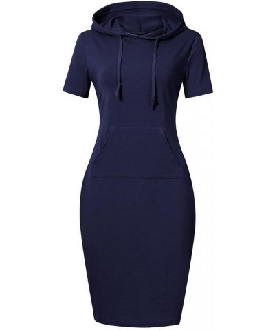 Women's Plus Size Casual Navy34-short Sleeve $11.94 Dresses