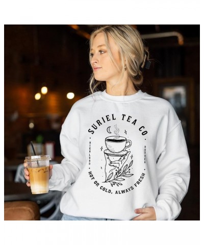 Suriel Tea Co Acotar Sweatshirt - A Court Of Thorns And Roses Sweatshirt, Sarah J Maas Clothing Forest $17.82 Others