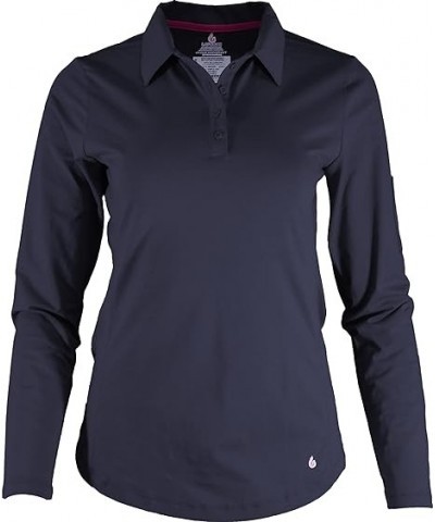 FR Women Stretch Fit L-SPFR6, Gray, 2XL LON MED LON Navy $34.46 Shirts