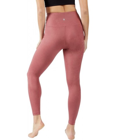 High Waist Squat Proof Ankle Length Printed Leggings Cracked Terracotta $16.79 Leggings