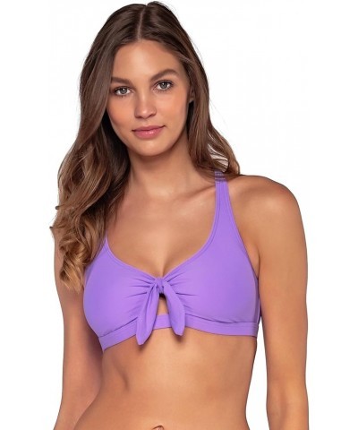 Brandi Bralette Women's Swimsuit Bikini Top with Removable Cups Passion Flower $39.95 Swimsuits