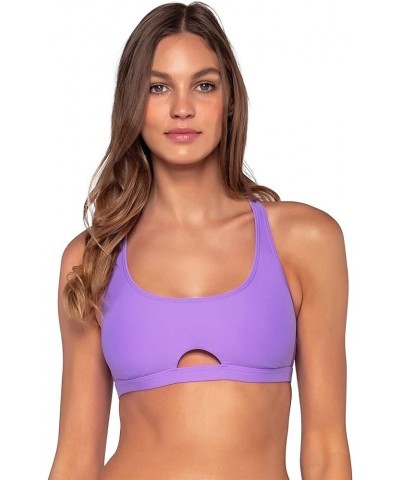 Brandi Bralette Women's Swimsuit Bikini Top with Removable Cups Passion Flower $39.95 Swimsuits