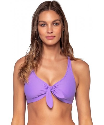 Brandi Bralette Women's Swimsuit Bikini Top with Removable Cups Passion Flower $39.95 Swimsuits