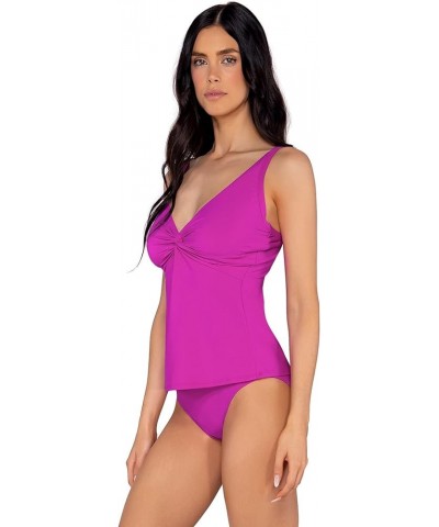 Women's Twist Tankini Wild Orchid $42.23 Swimsuits