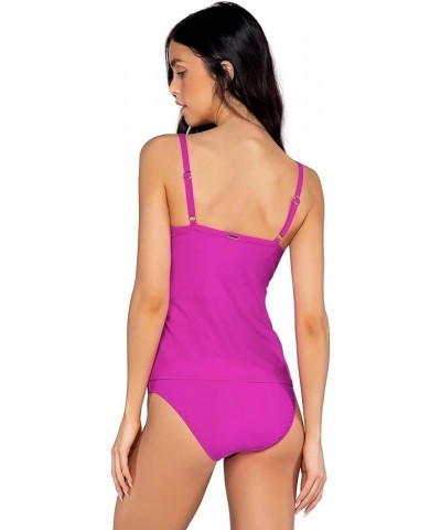 Women's Twist Tankini Wild Orchid $42.23 Swimsuits