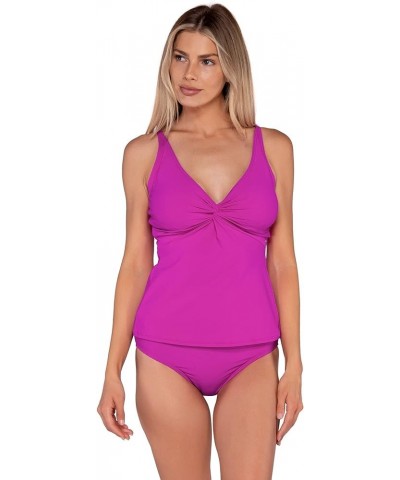 Women's Twist Tankini Wild Orchid $42.23 Swimsuits