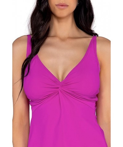 Women's Twist Tankini Wild Orchid $42.23 Swimsuits