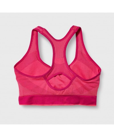 Women's Seamless Bra Pink/White $18.45 Lingerie